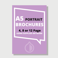 Express Same Day A5 Booklets - Portrait Only