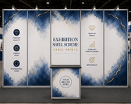Exhibition Shell Scheme Panel Prints Express Same-Day Service