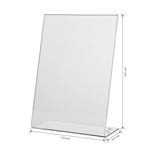 A5 Single Sided Acrylic Sign/Menu Holder