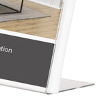 A3 Sign Holder with Leaflet Dispenser