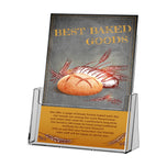 A4 Single Tabletop Leaflet Dispenser
