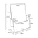A5 Single Tabletop Leaflet Dispenser