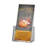 DL Single Tabletop Leaflet Dispenser