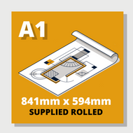 A1 Plan Printing Supplied Rolled