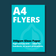 A4 Flyers Standard Service