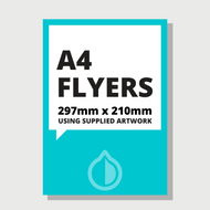 A4 Flyers Standard Service