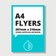 A4 Flyers Standard Service