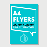 Express Same Day A4 Size Gloss Flyers