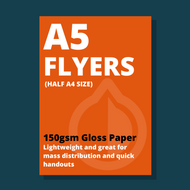 Express Same Day A5 Size Flyers