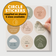 Circle Stickers - Self Adhesive paper