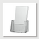 DL Single Tabletop Leaflet Dispenser