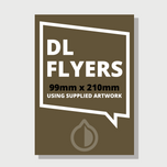 Express Same Day DL Size Gloss Flyers