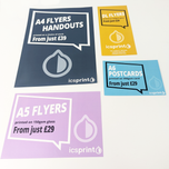 Express Same Day DL Size Gloss Flyers