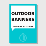 Outdoor PVC Banners Standard Service