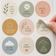 Circle Stickers - Self Adhesive paper