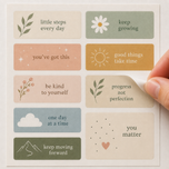 Rectangle Stickers - Self Adhesive paper